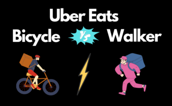 Uber Eats Bicycle Versus Walker - Which is better?